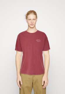 Базовая футболка WORKWEAR CREST TEE UNISEX BDG Urban Outfitters, бордовый