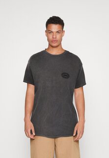 Базовая футболка WORKWEAR CREST TEE UNISEX BDG Urban Outfitters, стираный черный