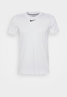 Спортивная футболка Nike, белая/черная