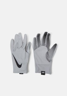 Перчатки ПЕРЧАТКИ БАЗОВОГО СЛОЯ УНИСЕКС Nike, дымчато-серый/черный