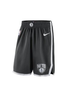 Спортивные шорты BROOKLYN NETS ICON EDITION SWINGMAN NIKE NBA-SHORTS FÜR HERREN Nike, черный/белый