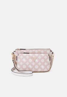 Сумка через плечо NOELLE POUCH CROSSBODY Guess, логотип из розового дерева