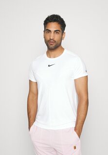 Спортивная футболка COURT SLAM TOP Nike, белый/черный