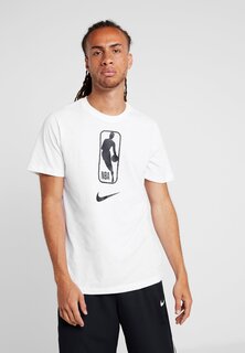 Футболка с принтом NBA DRY TEE Nike, белая