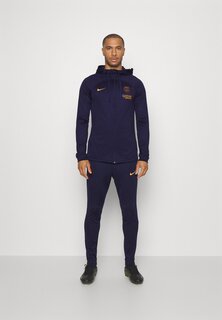 Спортивный костюм PARIS GERMAIN STRIKE HOODED TRACKSUIT Nike, черненый синий/черненый синий/золотая замша