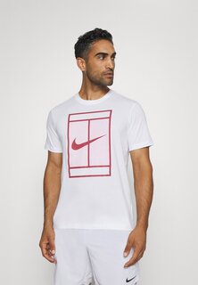 Спортивная футболка TEE COURT Nike, белый/кедр