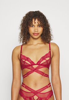 Бюстгальтер-балконет PLEASURE BRALETTE Hunkemöller, красный Hunkemoller