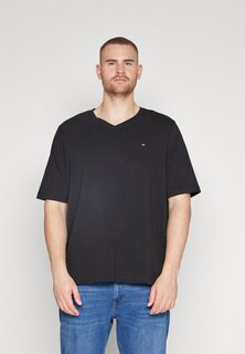 Базовая футболка ФУТБОЛКА CORE STRETCH с V-образным вырезом Tommy Hilfiger, черная