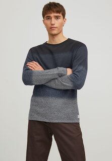 Свитер JJEHILL CREW NECK NOOS Jack &amp; Jones, темно-синий блейзер с градиентом