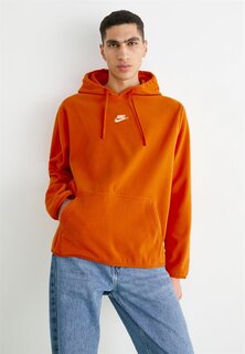 Толстовка CLUB HOODIE Nike, цвет костра оранжевый