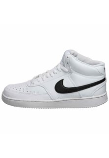 Низкие кроссовки COURT VISION MID NATURE Nike, белый черный белый