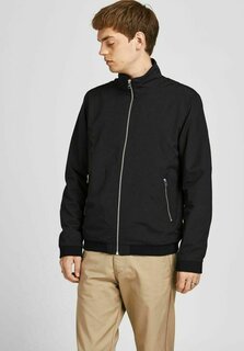 Куртка-бомбер JJERUSH HARRINGTON Jack &amp; Jones, черный