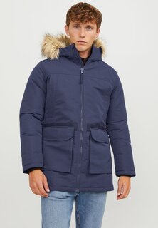 Зимнее пальто JJEWING Jack &amp; Jones, темно-синий пиджак