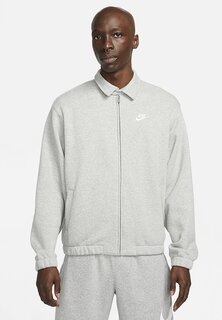 Спортивная куртка M NK CLUB BB HARRINGTON Nike, серый вереск/белый