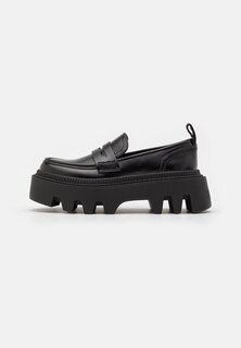 Слипоны FLORA LOAFER Buffalo, черный