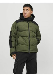 Зимняя куртка Jack &amp; Jones, оливковая ночь