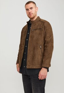 Куртка из искусственной кожи JCOROCKY JACKET Jack &amp; Jones, коньячный