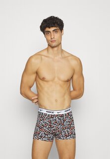 Брюки НАБОР TRUNK 3 PACK Nike Underwear, черный/оранжевый/белый