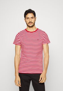 Базовая футболка ФУТБОЛКА STRETCH SLIM FIT Tommy Hilfiger, основной красный/белый