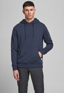 Толстовка с капюшоном JJEBASIC HOOD Jack &amp; Jones, темно-синий пиджак