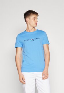 Базовая футболка ФУТБОЛКА С ЛОГОТИПОМ Tommy Hilfiger, синее заклинание