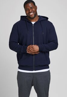 Толстовка на молнии JJEBASIC ZIP HOOD Jack &amp; Jones, темно-синий пиджак