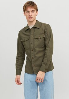 Рубашка JJEEDDIE LS NOOS Jack &amp; Jones, пыльный оливковый