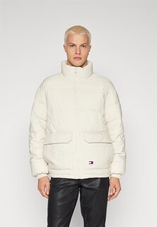 Зимняя куртка BACK LOGO PUFFER Tommy Jeans, газетная бумага