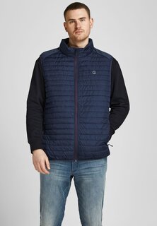 Без рукавов JJEMULTI BODYWARMER COLLAR Jack &amp; Jones, темно-синий пиджак