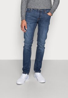 Джинсы приталенного кроя JJIGLENN JJORIGINAL Jack &amp; Jones, синий деним