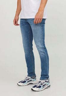 Джинсы приталенного кроя JJIGLENN JJORIGINAL Jack &amp; Jones, синий деним