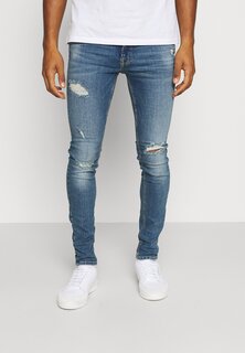 Джинсы Skinny Fit JJILIAM JJORIGINAL Jack &amp; Jones, синий деним