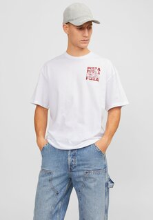 Футболка с принтом JORGIANNIS TEE CREW NECK UNISEX Jack &amp; Jones, белый