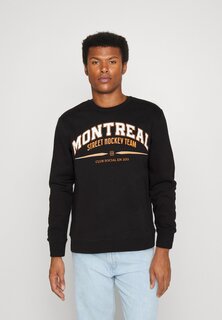 Толстовка ONSTIM VARSITY CREW NECK Only &amp; Sons, черный