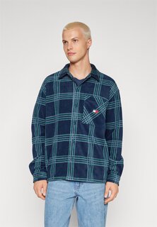 Рубашка POLAR OVERSHIRT Tommy Jeans, тёмно-синий