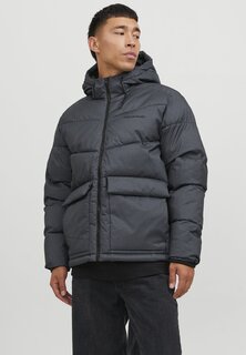 Куртка зимняя JORVESTERBRO PUFFER SN Jack &amp; Jones, темно-серый меланж