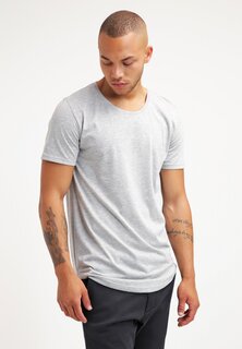 Базовая футболка ONSMATT LONGY TEE Only &amp; Sons, светло-серый меланж