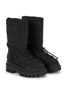 Зимние ботинки FLATFORM SNOW Calvin Klein Jeans, тройной черный