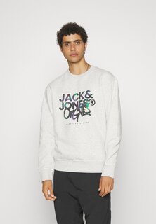 Толстовка JORSILVERLAKE Jack &amp; Jones, белый меланж