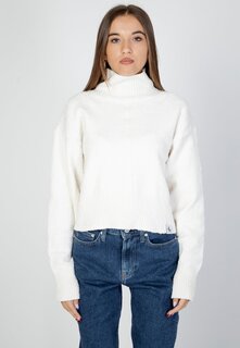 Свитер BOUCLE HIGH NECK Calvin Klein Jeans, gebroken wit