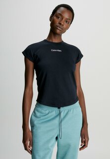 Спортивная футболка GYM Calvin Klein Performance, черная красавица