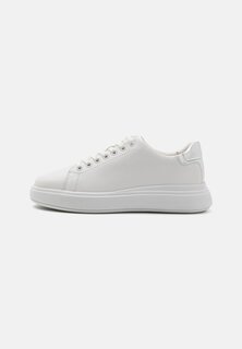 Низкие кроссовки RAISED CUPSOLE LACE UP Calvin Klein, белый/серебристый