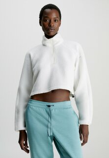 Флисовая толстовка ГИБРИД Calvin Klein Performance, дымчатый серый