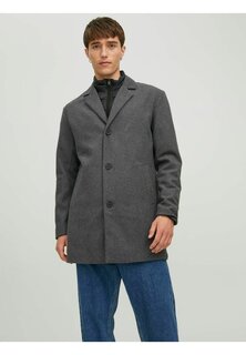 Пальто классическое JJTOMMY INSERT COAT Jack &amp; Jones, серый меланж