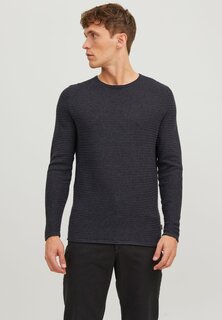 Свитер CREW NECK NOOS Jack &amp; Jones, темно-серый меланж