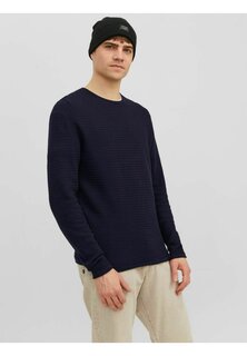 Свитер CREW NECK NOOS Jack &amp; Jones, морской синий