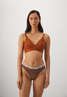 Бюстье Бюстгальтер без подкладки для беременных Calvin Klein Underwear, имбирный хлеб