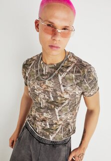 Футболка с принтом ФУТБОЛКА WOODLAND SHRUNKEN TEE Jaded London, мульти