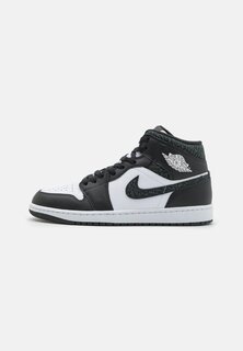 Высокие кеды AIR JORDAN 1 MID SE Jordan, темно-серый/черный/белый