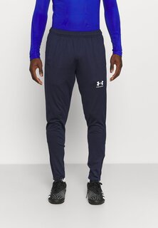 Спортивные брюки CHALLENGER Under Armour, темно-синий/белый